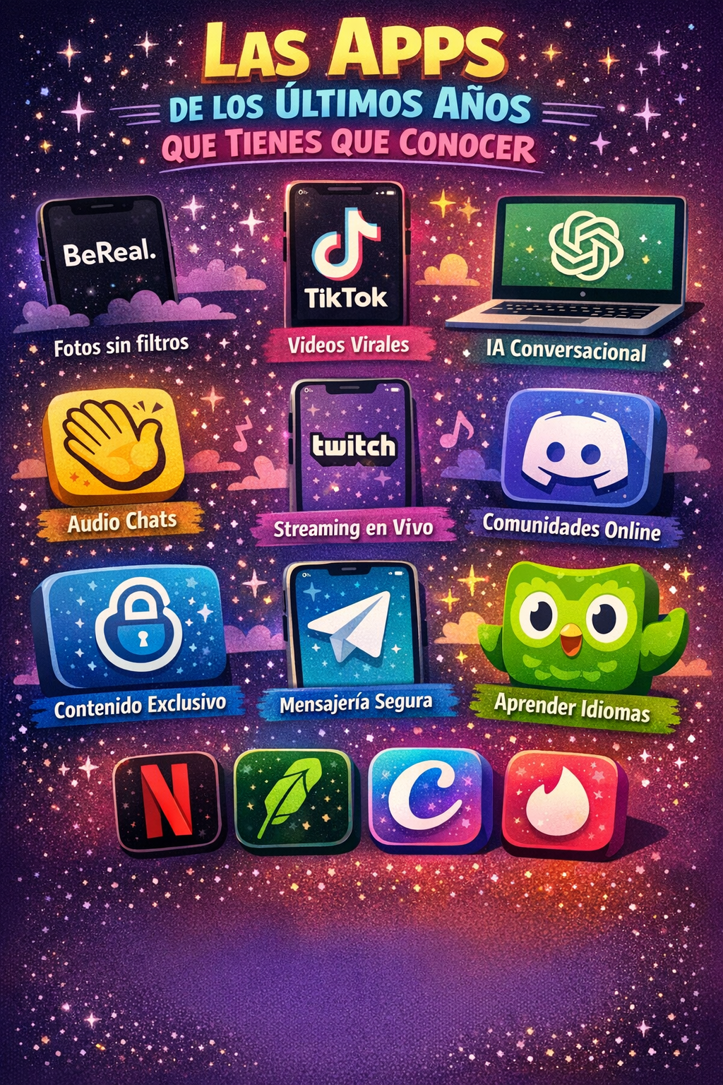Las apps de los últimos años que tienes que conocer