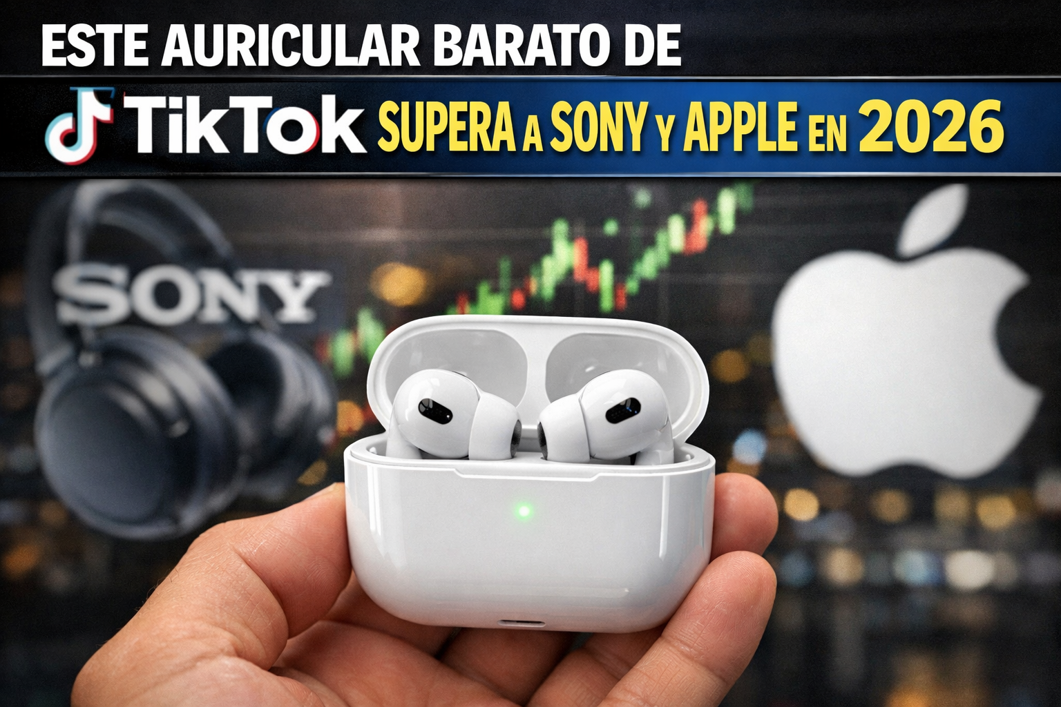 Este auricular barato de TikTok supera a Sony y Apple en 2026